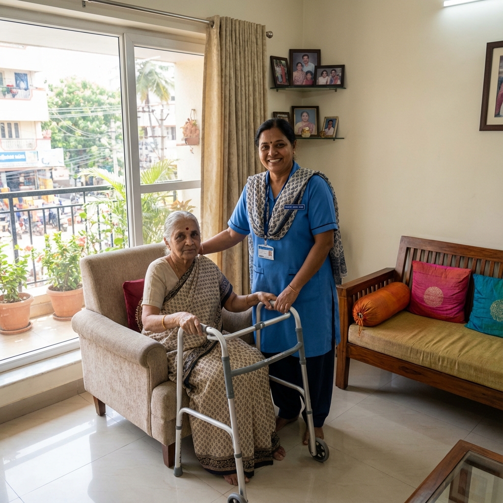 Female Nurse Home Care Chennai